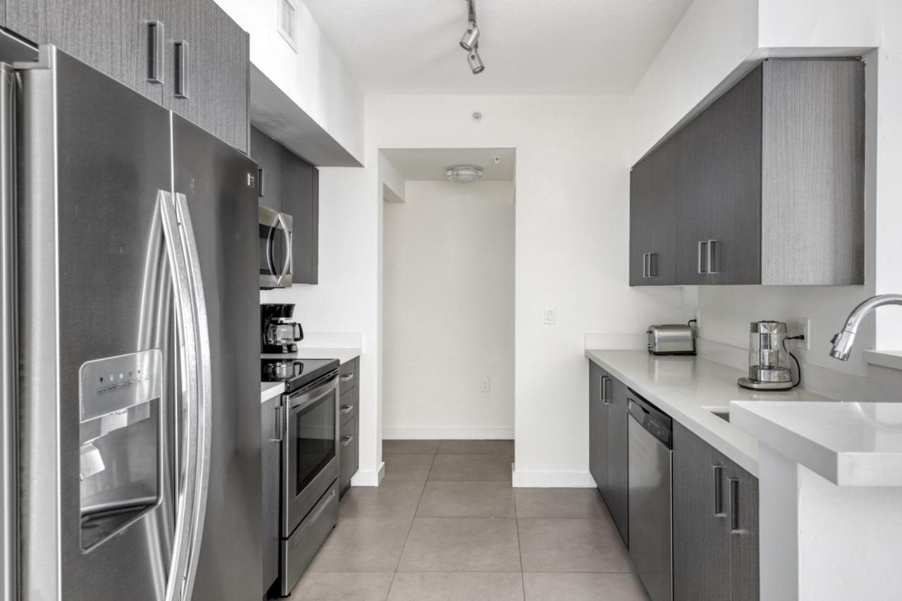 Apartamento Brickell 2br W Gym Pool Wd Nr Center Mia-44 Miami
